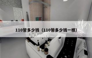 110管多少钱（110管多少钱一根）