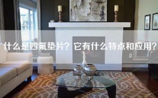 什么是四氟垫片？它有什么特点和应用？