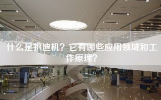 什么是扒渣机？它有哪些应用领域和工作原理？