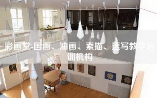 彩画堂-国画、油画、素描、速写教学培训机构