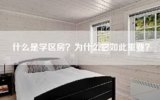 什么是学区房？为什么它如此重要？