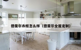 德斐尔衣柜怎么样（德斐尔全屋定制）