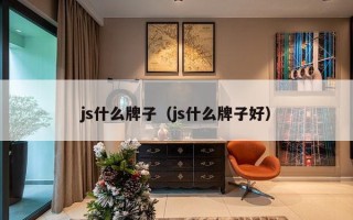 js什么牌子（js什么牌子好）