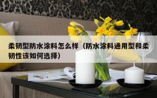 柔韧型防水涂料怎么样（防水涂料通用型和柔韧性该如何选择）