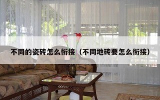 不同的瓷砖怎么衔接（不同地砖要怎么衔接）