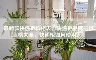 最新款快递柜价格表，快递柜品牌排行榜大全，快递柜如何使用？