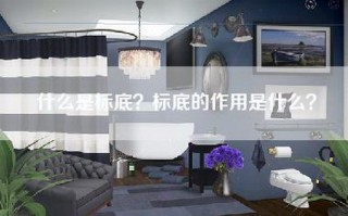 什么是标底？标底的作用是什么？