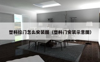 塑料拉门怎么安装图（塑料门安装示意图）