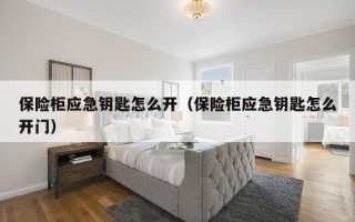 保险柜应急钥匙怎么开（保险柜应急钥匙怎么开门）