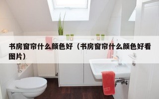 书房窗帘什么颜色好（书房窗帘什么颜色好看图片）