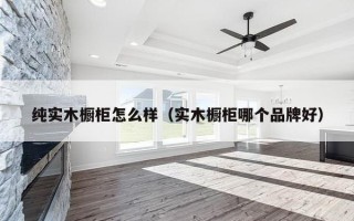 纯实木橱柜怎么样（实木橱柜哪个品牌好）