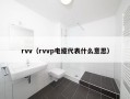 rvv（rvvp电缆代表什么意思）