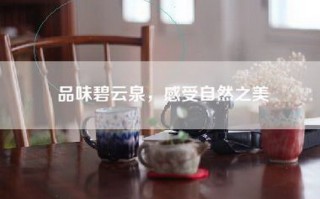 品味碧云泉，感受自然之美