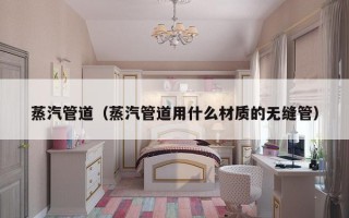 蒸汽管道（蒸汽管道用什么材质的无缝管）