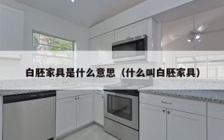 白胚家具是什么意思（什么叫白胚家具）