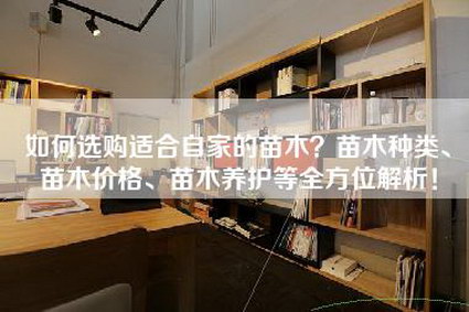 如何选购适合自家的苗木？苗木种类、苗木价格、苗木养护等全方位解析！-第1张图片