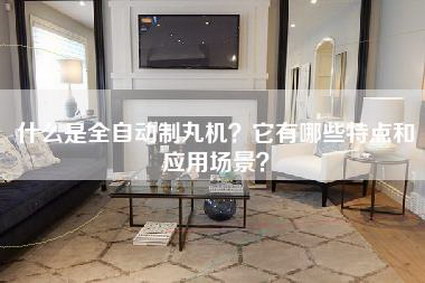 什么是全自动制丸机？它有哪些特点和应用场景？-第1张图片