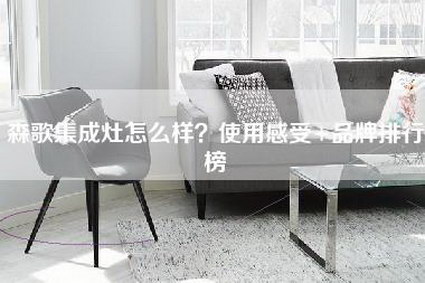 森歌集成灶怎么样？使用感受+品牌排行榜-第1张图片