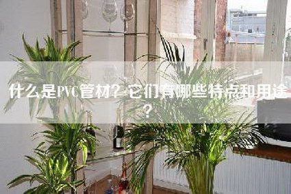 什么是PVC管材？它们有哪些特点和用途？-第1张图片