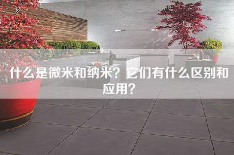 什么是微米和纳米？它们有什么区别和应用？-第1张图片