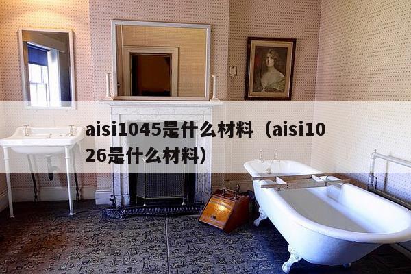 aisi1045是什么材料（aisi1026是什么材料）-第1张图片