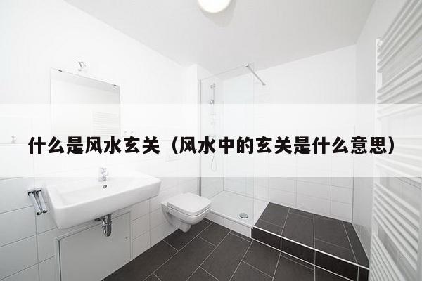 什么是风水玄关（风水中的玄关是什么意思）-第1张图片