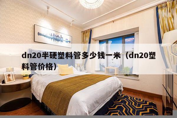 dn20半硬塑料管多少钱一米（dn20塑料管价格）-第1张图片