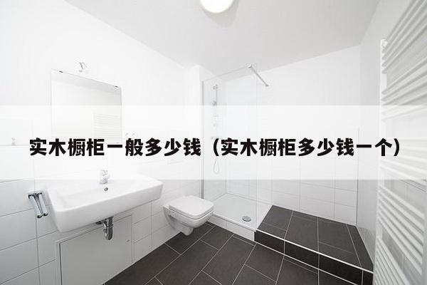 实木橱柜一般多少钱（实木橱柜多少钱一个）-第1张图片