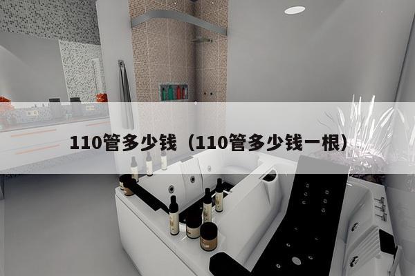 110管多少钱（110管多少钱一根）-第1张图片