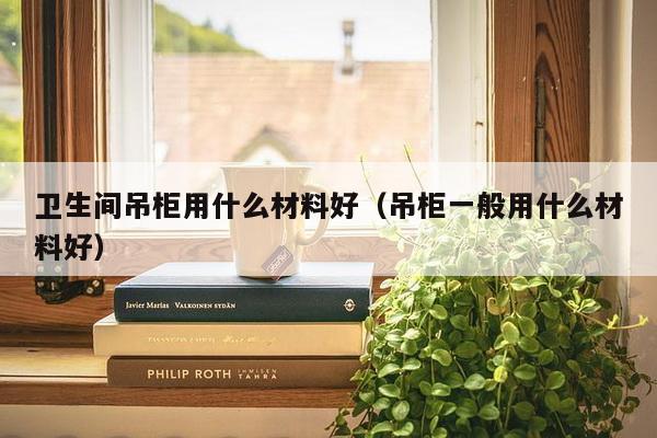 卫生间吊柜用什么材料好（吊柜一般用什么材料好）-第1张图片