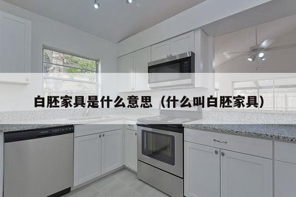 白胚家具是什么意思（什么叫白胚家具）-第1张图片