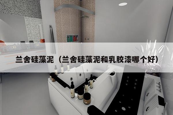 兰舍硅藻泥（兰舍硅藻泥和乳胶漆哪个好）-第1张图片