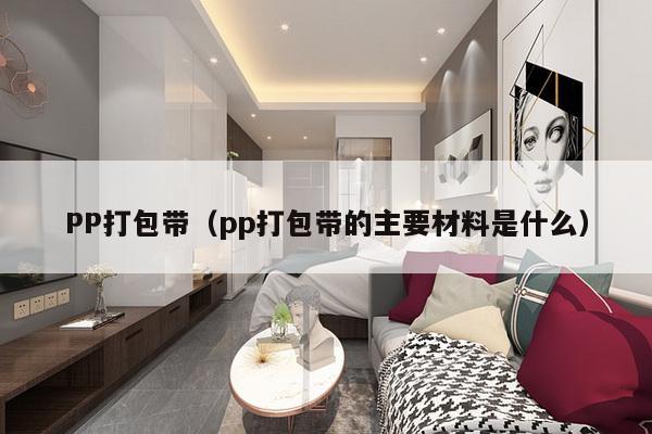 PP打包带（pp打包带的主要材料是什么）-第1张图片