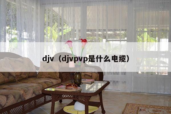 djv（djvpvp是什么电缆）-第1张图片