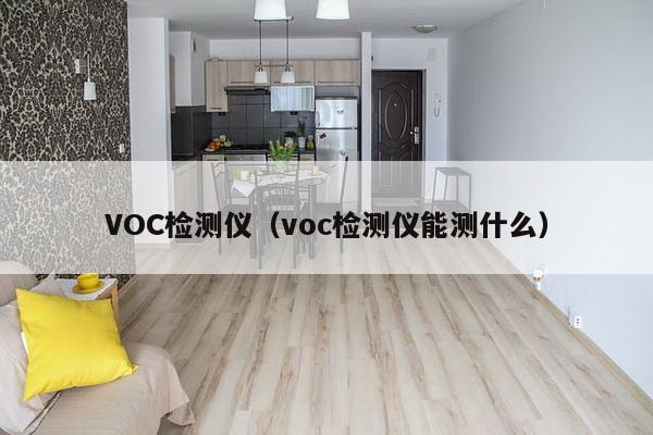 VOC检测仪（voc检测仪能测什么）-第1张图片